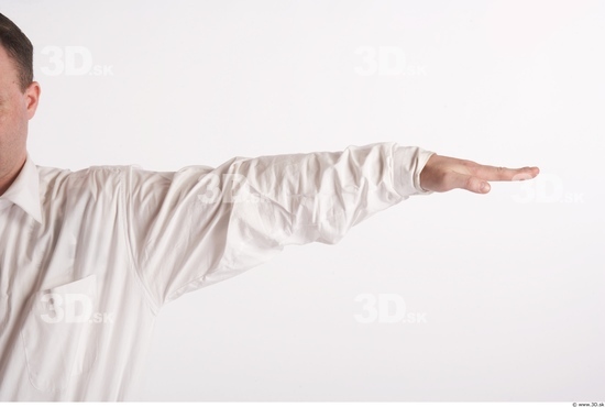 Arm Man Animation references White Formal Shirt Average