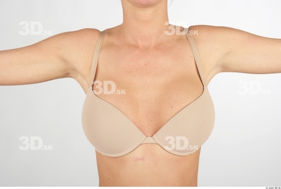 Chest Whole Body Woman Underwear Bra Slim Studio photo references