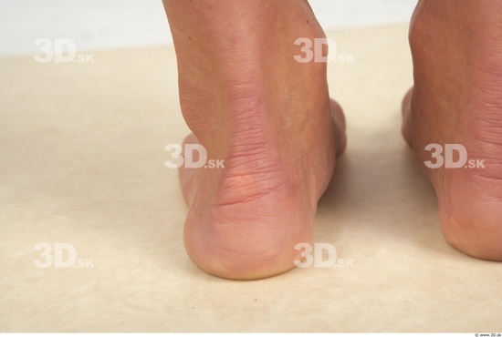 Foot Whole Body Woman Nude Slim Studio photo references