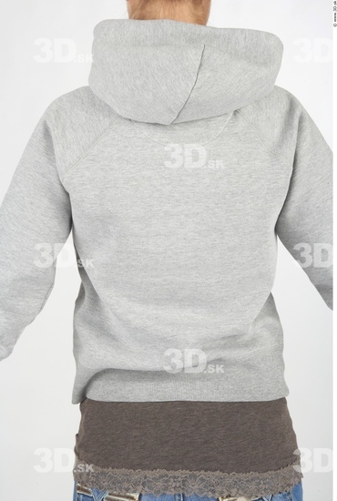 Upper Body Whole Body Woman Casual Sweatshirt Slim Studio photo references