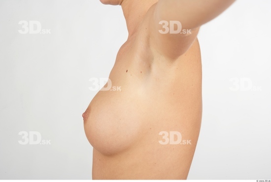 Chest Whole Body Woman Nude Slim Studio photo references