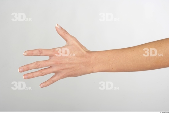 Hand Whole Body Woman Slim Studio photo references