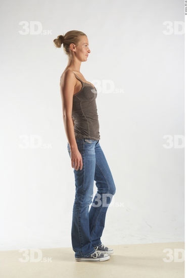 Whole Body Woman Animation references White Casual Slim