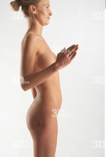 Whole Body Woman White Nude Slim