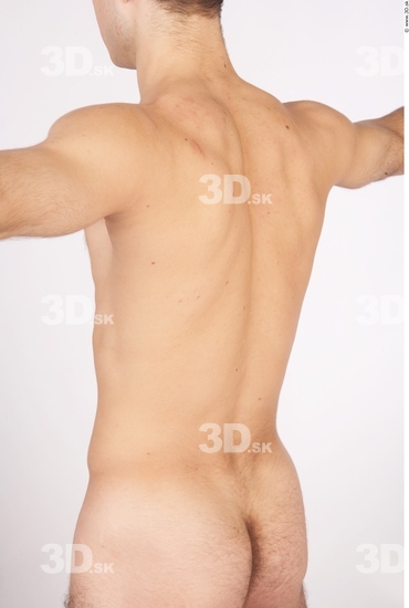 Upper Body Whole Body Man Hairy Nude Average Studio photo references