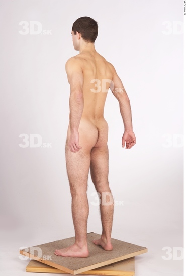 Whole Body Man Animation references Hairy Nude Average Studio photo references