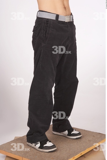 Leg Whole Body Man Hairy Casual Trousers Average Studio photo references