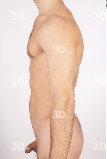 Arm Whole Body Man Hairy Nude Average Studio photo references