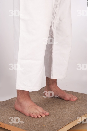 Calf Whole Body Man Hairy Uniform Average Studio photo references