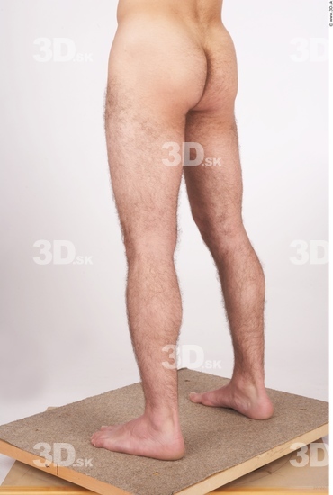 Leg Whole Body Man Hairy Nude Average Studio photo references