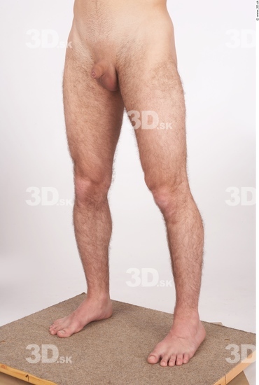 Leg Whole Body Man Hairy Nude Average Studio photo references