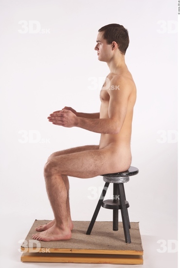 Whole Body Man Artistic poses White Nude Average