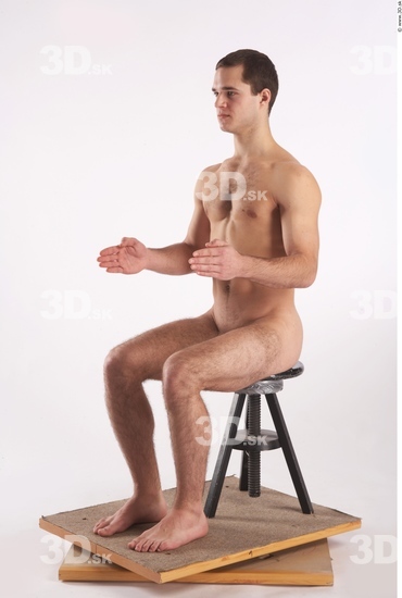 Whole Body Man Artistic poses White Nude Average