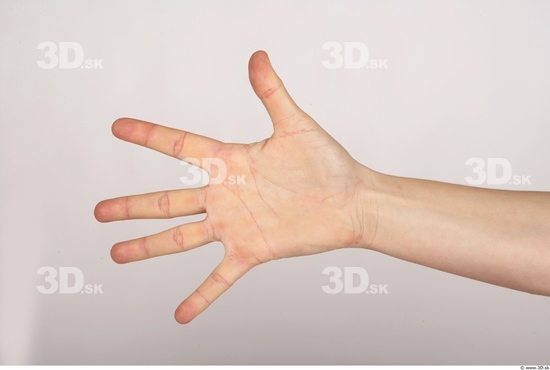 Hand Whole Body Woman Average Studio photo references