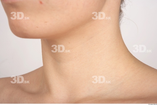 Neck Whole Body Woman Nude Average Studio photo references