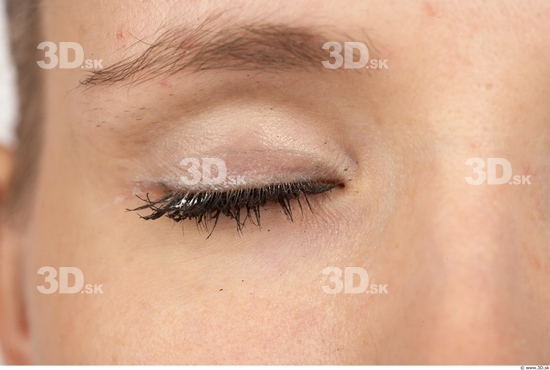 Eye Whole Body Woman Average Studio photo references