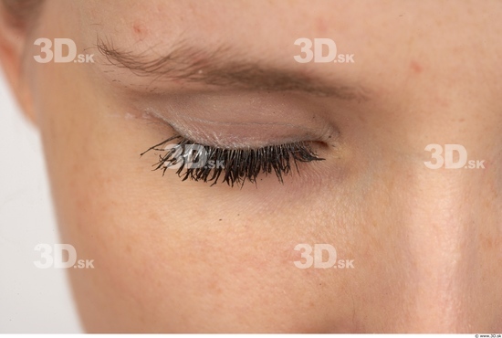 Eye Whole Body Woman Average Studio photo references