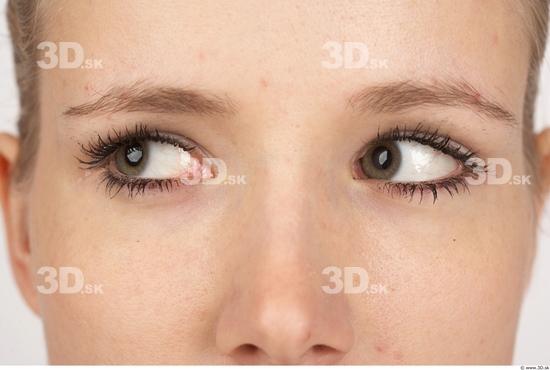 Eye Whole Body Woman Average Studio photo references