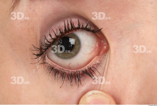 Eye Whole Body Woman Average Studio photo references