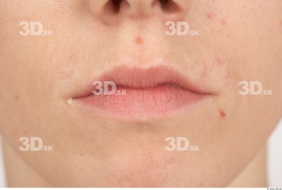 Mouth Whole Body Woman Average Studio photo references