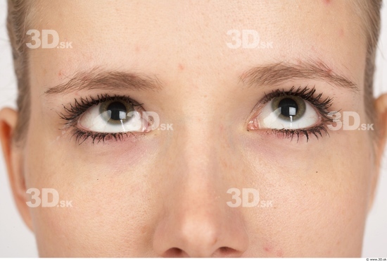 Eye Whole Body Woman Average Studio photo references