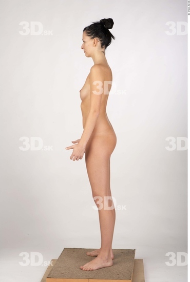 Whole Body Woman Animation references Nude Slim Studio photo references