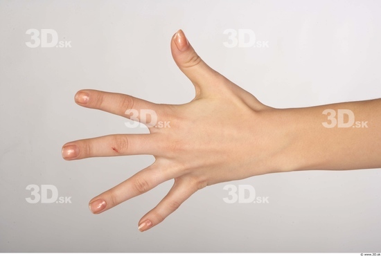 Hand Whole Body Woman Slim Studio photo references