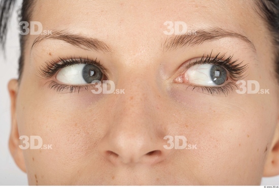 Eye Whole Body Woman Slim Studio photo references