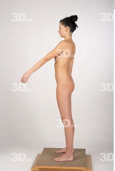 Whole Body Woman Animation references Nude Slim Studio photo references