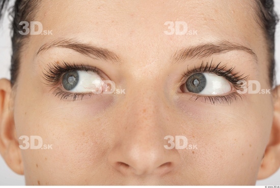 Eye Whole Body Woman Slim Studio photo references