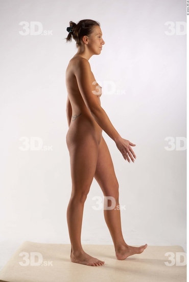 Whole Body Woman Animation references White Nude Average