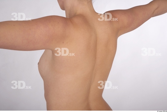 Whole Body Back Woman Animation references Nude Average Studio photo references