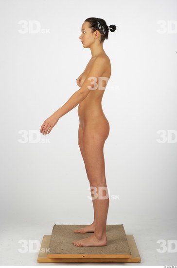 Whole Body Woman Animation references Nude Average Studio photo references