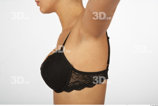 Chest Whole Body Woman Underwear Bra Average Studio photo references