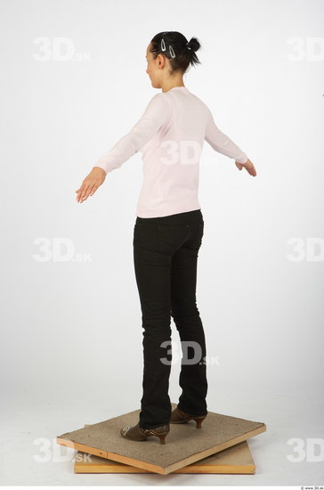 Whole Body Woman Animation references Casual Average Studio photo references