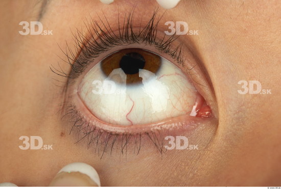 Eye Whole Body Woman Average Studio photo references