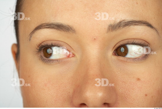 Eye Whole Body Woman Average Studio photo references