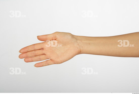 Hand Whole Body Woman Average Studio photo references