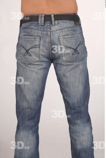 Thigh Whole Body Man Casual Jeans Average Studio photo references