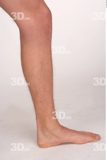 Calf Whole Body Man Nude Average Studio photo references