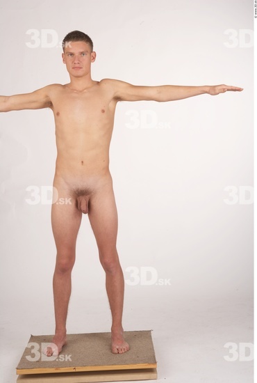 Whole Body Man T poses Nude Average Studio photo references