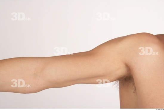 Arm Whole Body Man Nude Average Studio photo references