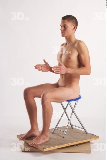 Whole Body Man Artistic poses White Nude Average