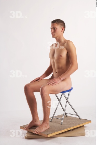 Whole Body Man Artistic poses White Nude Average