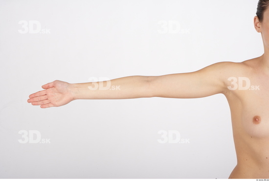 Arm Woman Nude Average Studio photo references