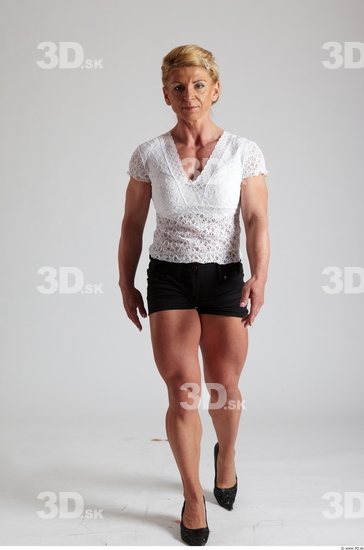 Whole Body Woman Animation references White Casual Muscular