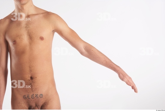 Arm Man Animation references White Nude Average