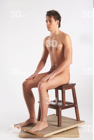 Whole Body Man Artistic poses White Nude Average