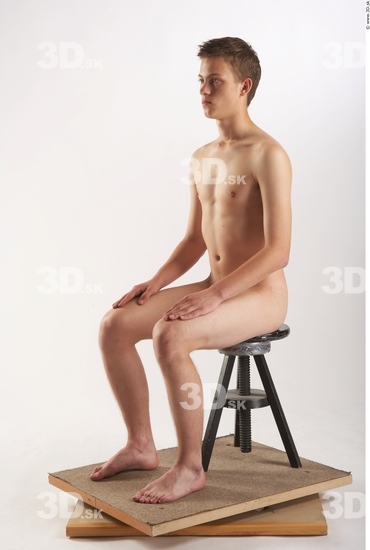 Whole Body Man Artistic poses White Nude Average