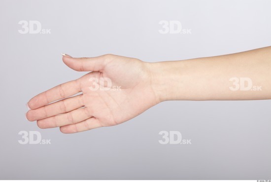 Hand Whole Body Woman Slim Studio photo references